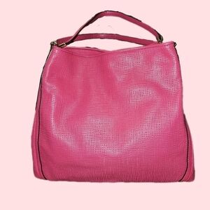 NWOT Authentic Coach Bright Pink Tote